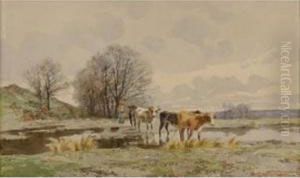 Le Gue En Anjou by Fernand Lutscher