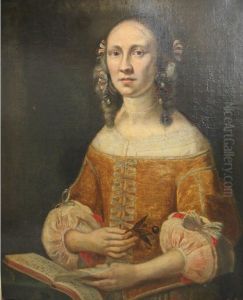 Portrait Of A Lady by Isaac Luttichuys