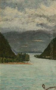 A Porto Teresio by Luigi Luvoni