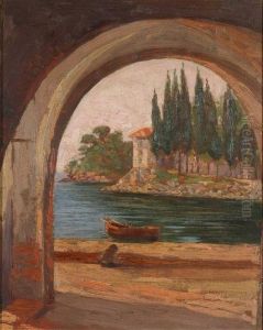 Portico Sul Lago by Lazzaro Luxardo