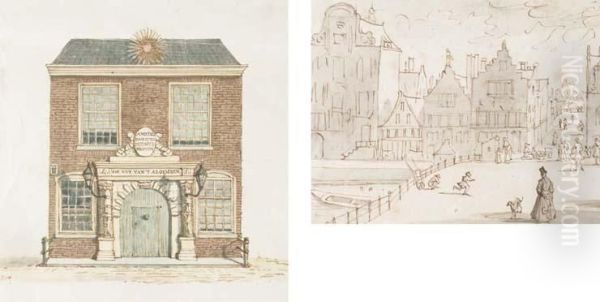 View Of The Torensluis In Amsterdam - view 1