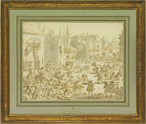 'oproer Tot Lions, In't Jaar 1621': A Huguenot Revolt by Jan Luyken