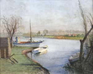 Paisaje Del Tigre by Justo Lynch