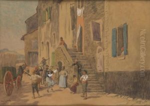Quelques Pas De Danse by Amedee Ernest Lynen