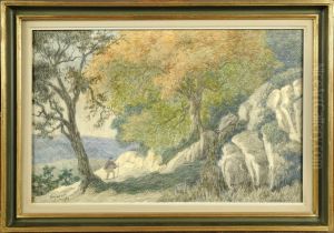 Le Promeneur by Amedee Ernest Lynen