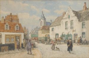 La Grand'rue by Amedee Ernest Lynen
