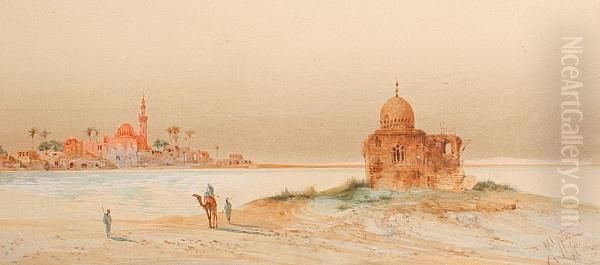 A Middle Eastern Scene - view 1