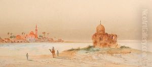 A Middle Eastern Scene by Henry Stanton Lynton