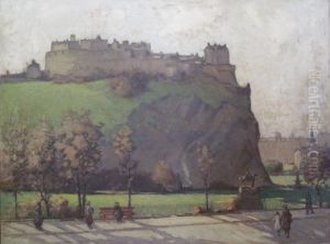 Edinburgh Castle by Thomas Bonar Lyon