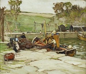 On The Carrick Coast by Thomas Bonar Lyon