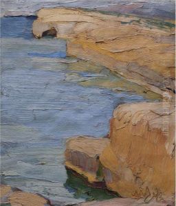 A Rocky Coast by Nicholaos Lytras