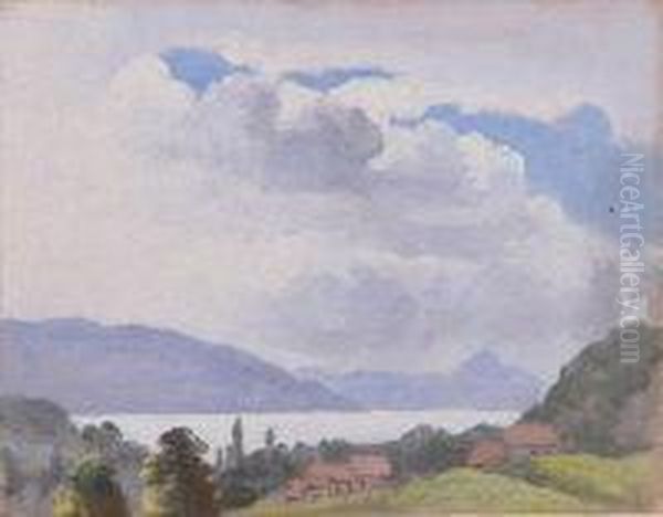 Sky, Lakes And Mountain Tops - view 1