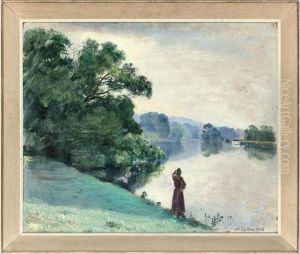 Thames Valley, Early Morning by Neville Stephen Lytton