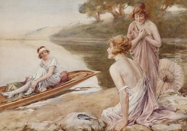 The Bathing Party - view 1