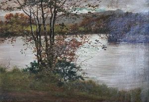 Falling Leaf And Fading Trees by James Macbeth