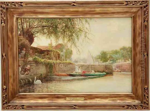 Teddington Lock - view 1