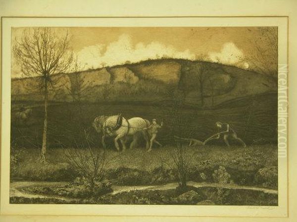 Ploughing Scene - view 1
