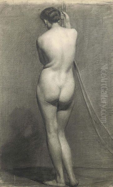 Standing Female Nude - view 1