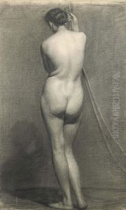 Standing Female Nude by Robert Walker Macbeth