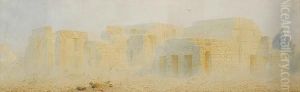Ruins At Thebes, Egypt by Andrew MacCallum