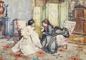 Confidences by Cesare Maccari