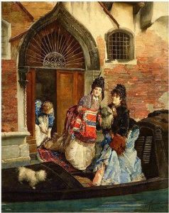 Venetian Ladies by Cesare Maccari
