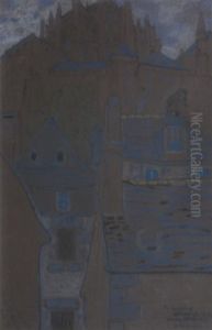 Cityscape by Henry Bainbridge Maccarter