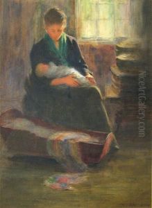 Mother And Child by Mary Nicholena Maccord