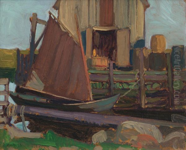 Fish Houses, Petite Riviere, N.s. - view 1