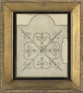 A Neo-classical Ceiling Design by James Stuart Macdonald
