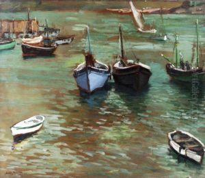 The Harbour, St Ives by Biddy Macdonald Jamieson