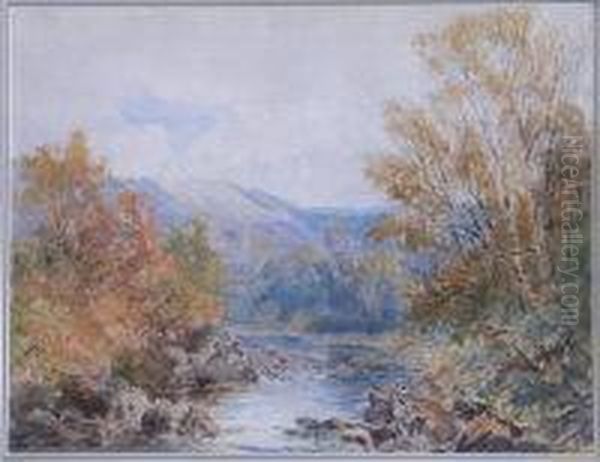 Scottish River Landscape - view 1