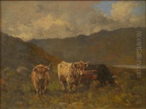 Highland Cattle by John Blake Macdonald