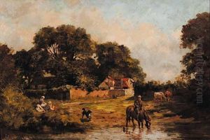 Untitled - Sunday Picnic by John Blake Macdonald