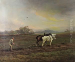 Ploughing Near Dalhousie by Murray Macdonald