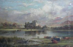 Kilchurn Castle With Cattle In The Foreground