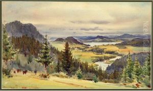 A Scene In Norway by W. Alaster Macdonald