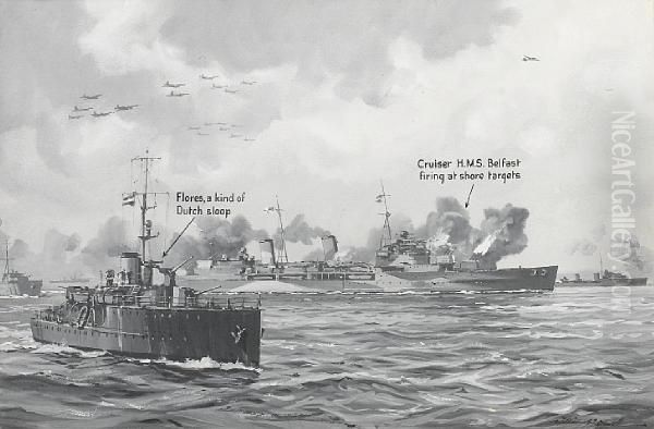 Engaging German Shore Batteries - view 1