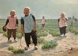 Gamins Hollandais by Walter MacEwen