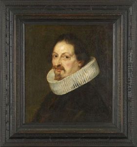 Copy Of A Portrait By Peter Paul Rubens by William Stewart MacGeorge