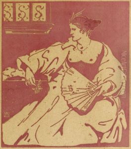 La Dame Aux Camelias by James Pittendrigh Macgillivray