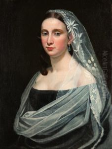Portret Mlade Damy by Anton Machek