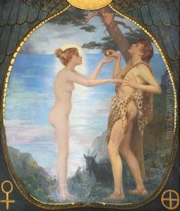 Adam And Eve by Reginald Machell
