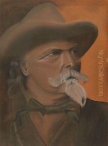 Portrait Of Buffalo Bill.