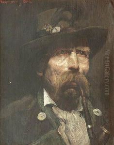 Portret Mezczyzny Z Fajka