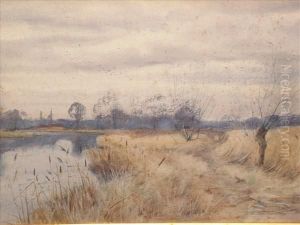 A Riverscene by John Macintosh Macintosh