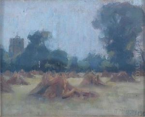 Corn Stooks by James Mackay