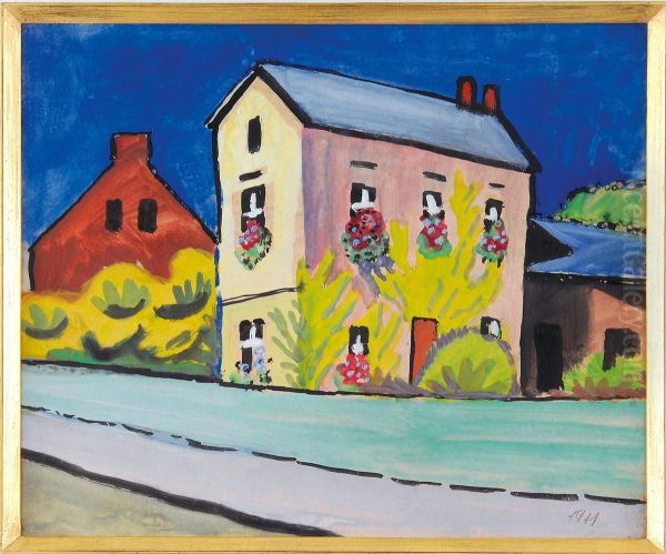 'mackes Haus In Bonn' (macke's House In Bonn') - view 1