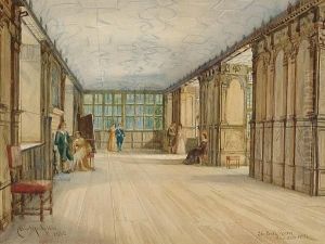 The Ball Room, Haddon Hall by Duncan Mackellar