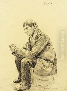 Portrait Desteufelsmoorbauern Friedrich Kohlmann